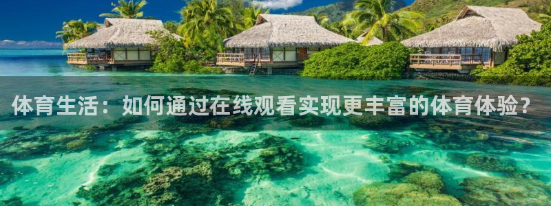 猎豹体育下载app：体育生活：如何通过在线观看实现更丰富的体育体验？